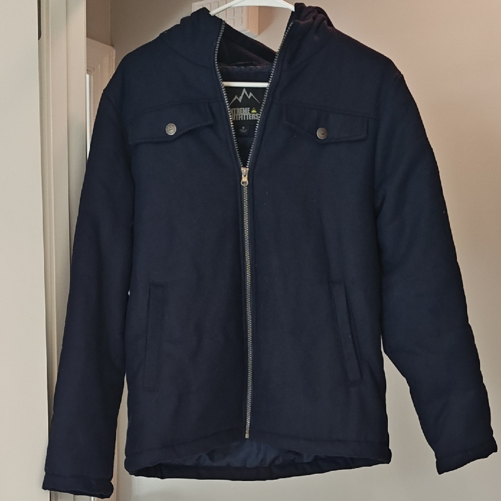 Kids Navy Blue Performance Jacket